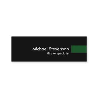 Black Green Consultant Unique Skinny