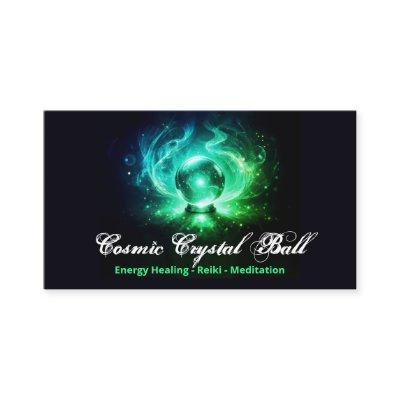 Black green Crystal ball Energy Reiki Meditation