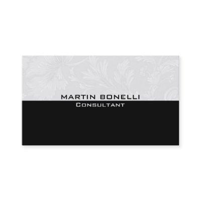 Black Grey Floral Damask Special Unique