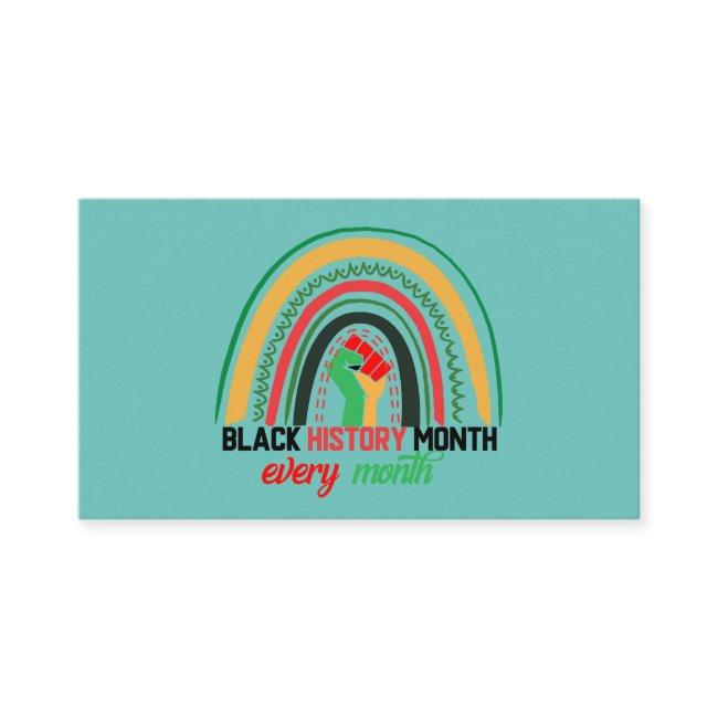 Black History Month Every Month Patriotic African