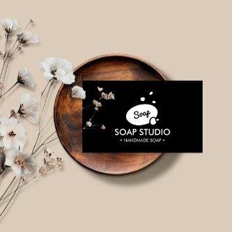 Black Illustrated soap