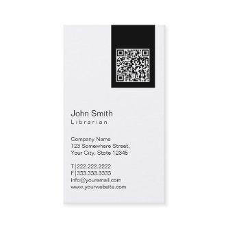 Black Label QR Code Librarian