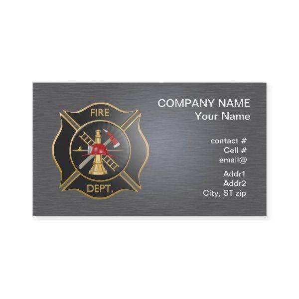 Black maltese  firefighting cross