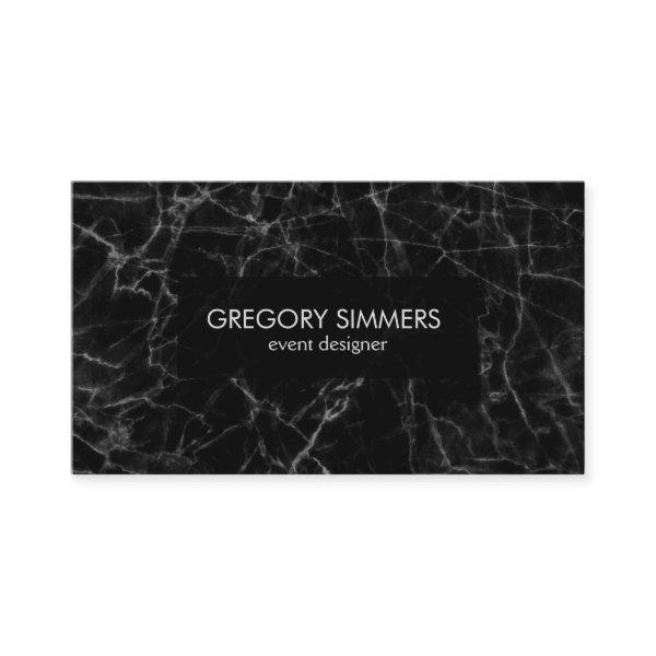 Black Marble Stone Pattern
