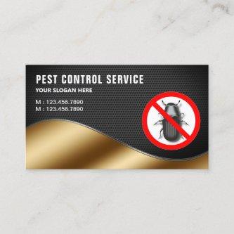 Black Mesh Gold Pest Control Service