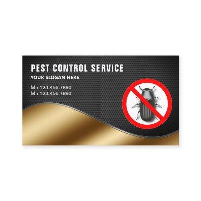 Black Mesh Gold Pest Control Service