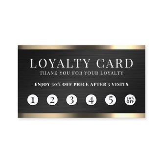 Black metal faux texture elegant loyalty