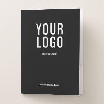 Black Modern Folders  Slot Logo