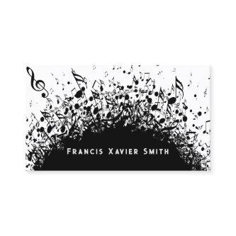black music explosion background
