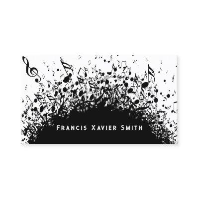 black music explosion background