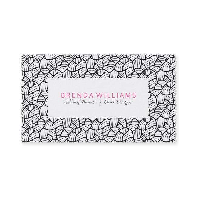 Black On White Modern Pattern