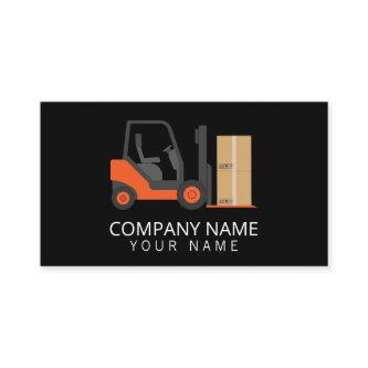 Black Orange Forklift, Logisitcs - Professional