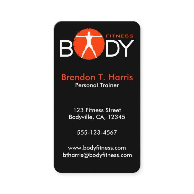 Black Personal Trainer Body Madness Vertical