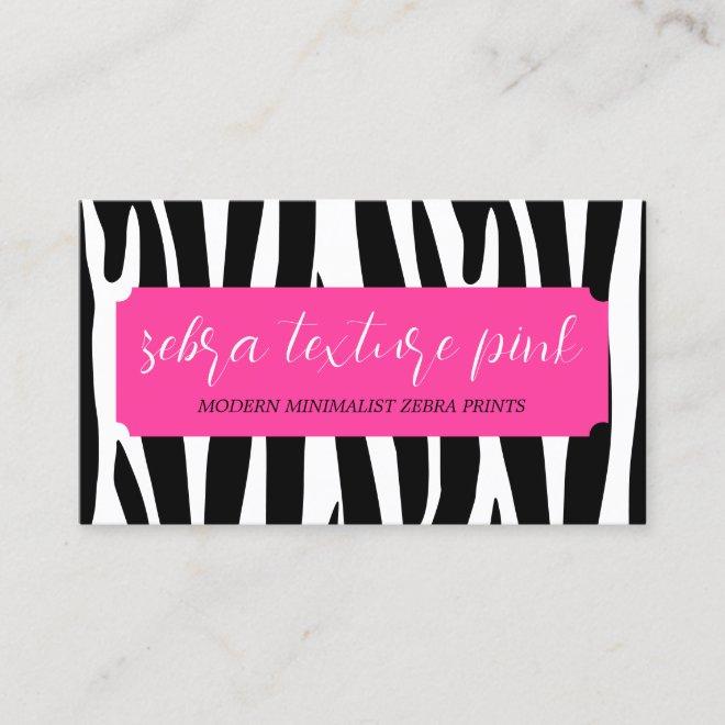 Black Pink Texture Simple Patter Zebra