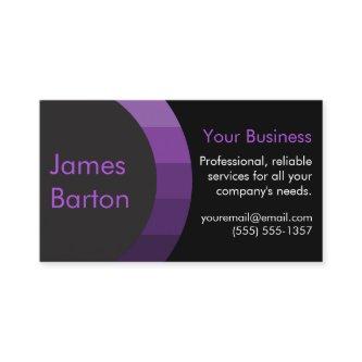 Black Purple Simple Gradient Modern Professional