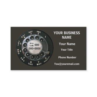 Black Rotary Phone Dial