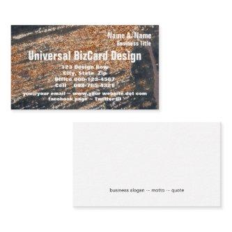 Black Rusty Grunge Metal Occupation Speciality