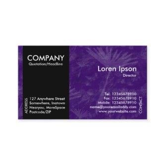 Black SideBand - Violet Dandylion Shadow Tex