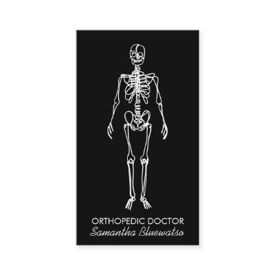 Black Skeleton orthopedic doctor