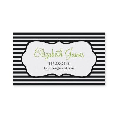 Black Skinny Stripe