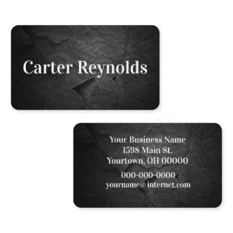 Black Slate Rock Pattern