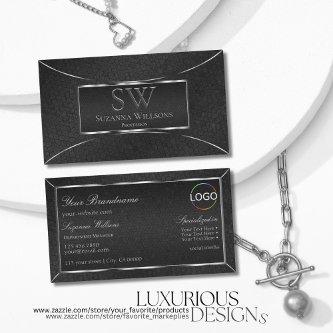 Black Snake Silver Decor with Monogram and Logo
