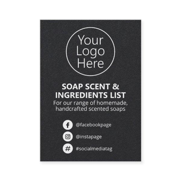 Black Soap Fragrance Ingredients List Logo