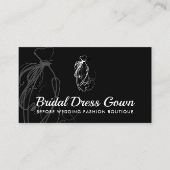 Black Wedding Gown Bridal Dress