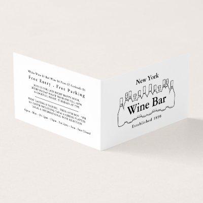 Black & White Bottles, Wine Bar/Winery, Detailed