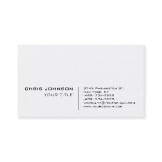 Black White Charming Professional