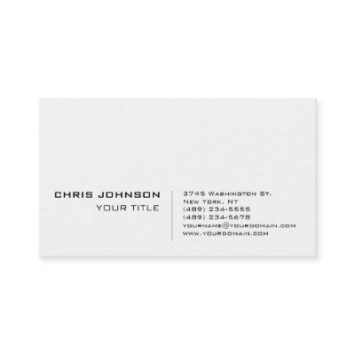 Black White Charming Professional