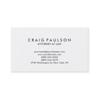 Black White Consultant Attorney