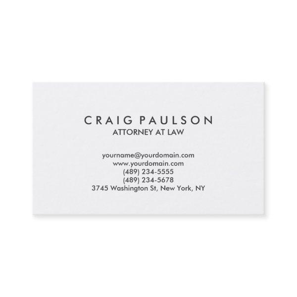 Black White Consultant Attorney