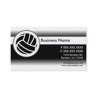 Black white fade volleyball
