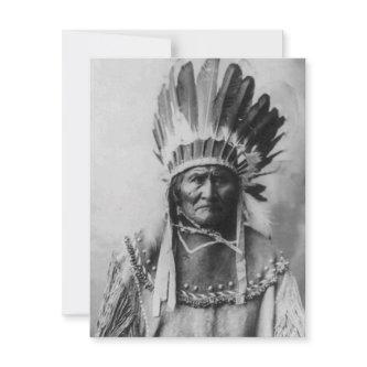 Black & White Geronimo Invitation