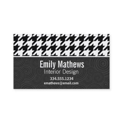 Black & White Houndstooth