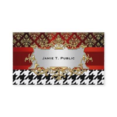 Black & White Houndstooth Pattern