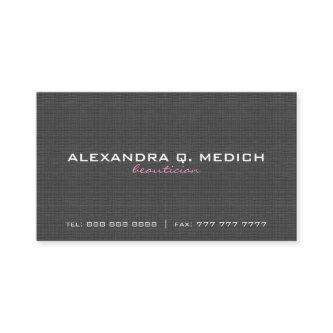Black & White Natural Linen Burlap Texture