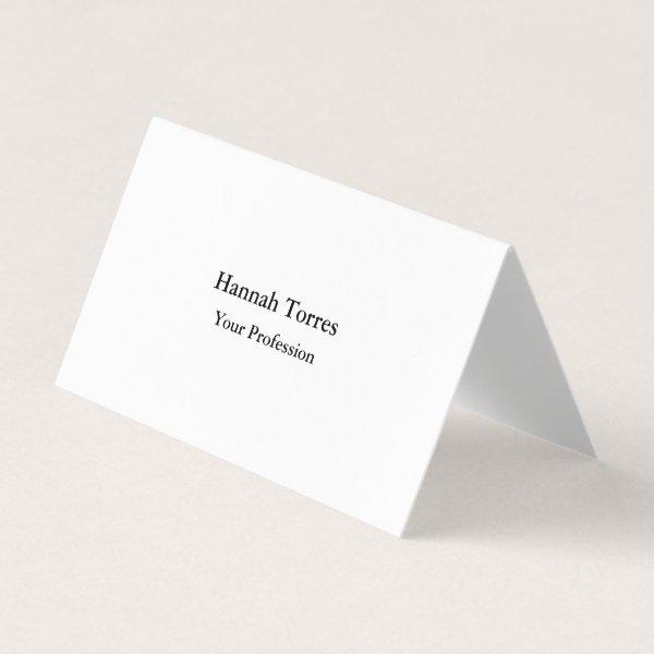 Black & White Plain Creative Modern