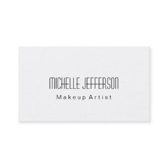 Black & White Plain Makeup Artist