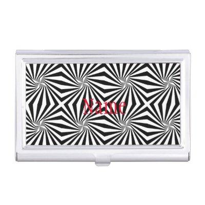 Black White Radiating Pattern Thunder_Cove Air Fre  Case