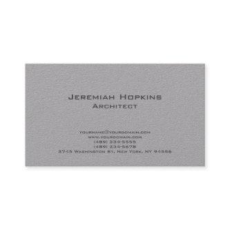 Black White Simple Plain Architect Premium Gray