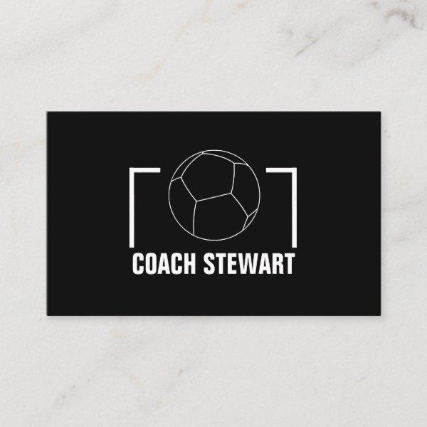 Black & White Soccer ball, Soccer Player/Coach/Ref