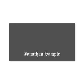 Black White Template Nostalgic Old English Text