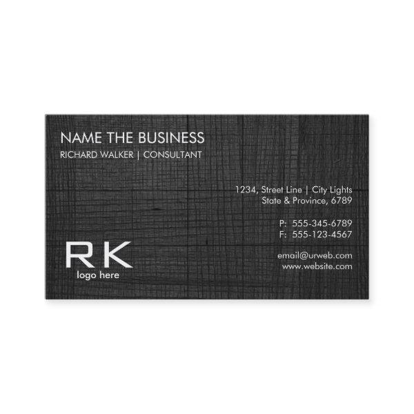 Black Wood Texture  Elegant Professional Attorney