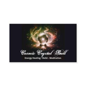 Black yellow Crystal ball Energy Reiki Meditation