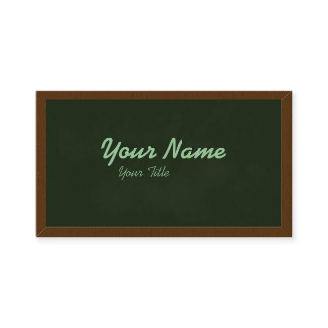 Blackboard Chalkboard Teacher School