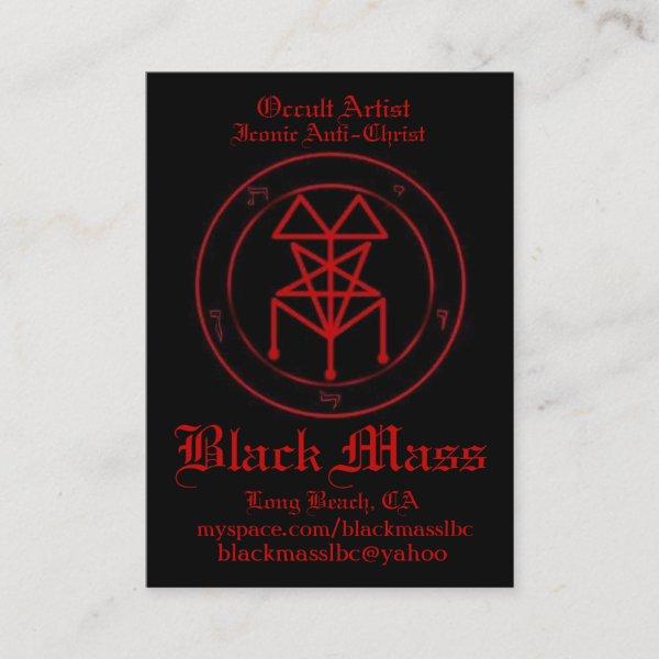 blackmasspent1, Occult Artist, Iconic Anti-Chri...