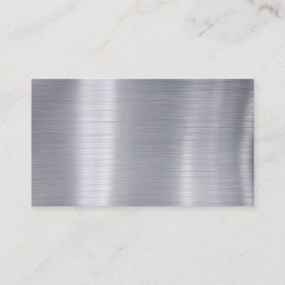 Blank Brushed Aluminum "Faux Aluminum"