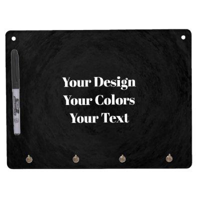 Blank - Create Your Own Custom Dry Erase Board With Keychain Holder